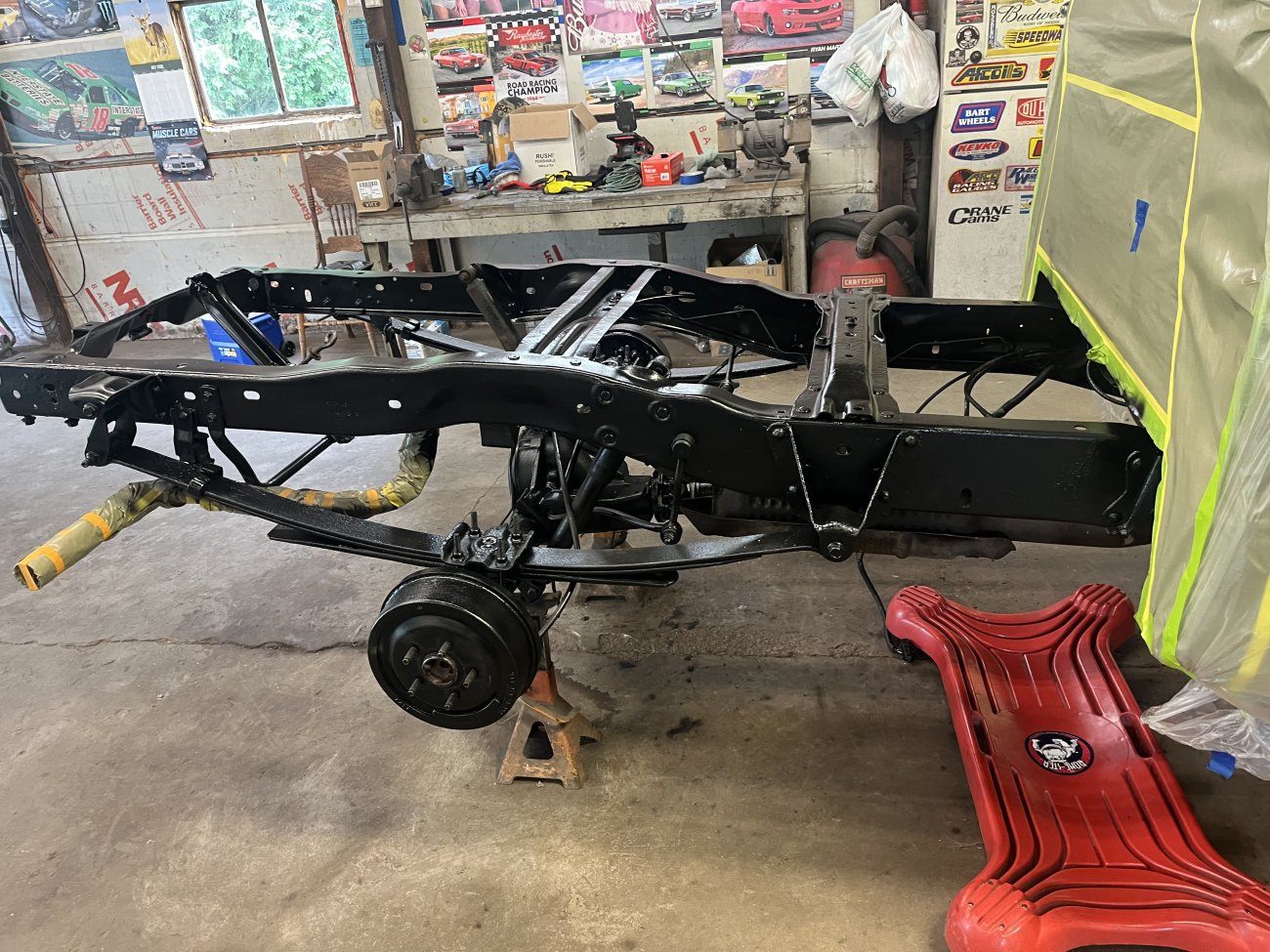 The 94 Gets some needed body work and rust removal