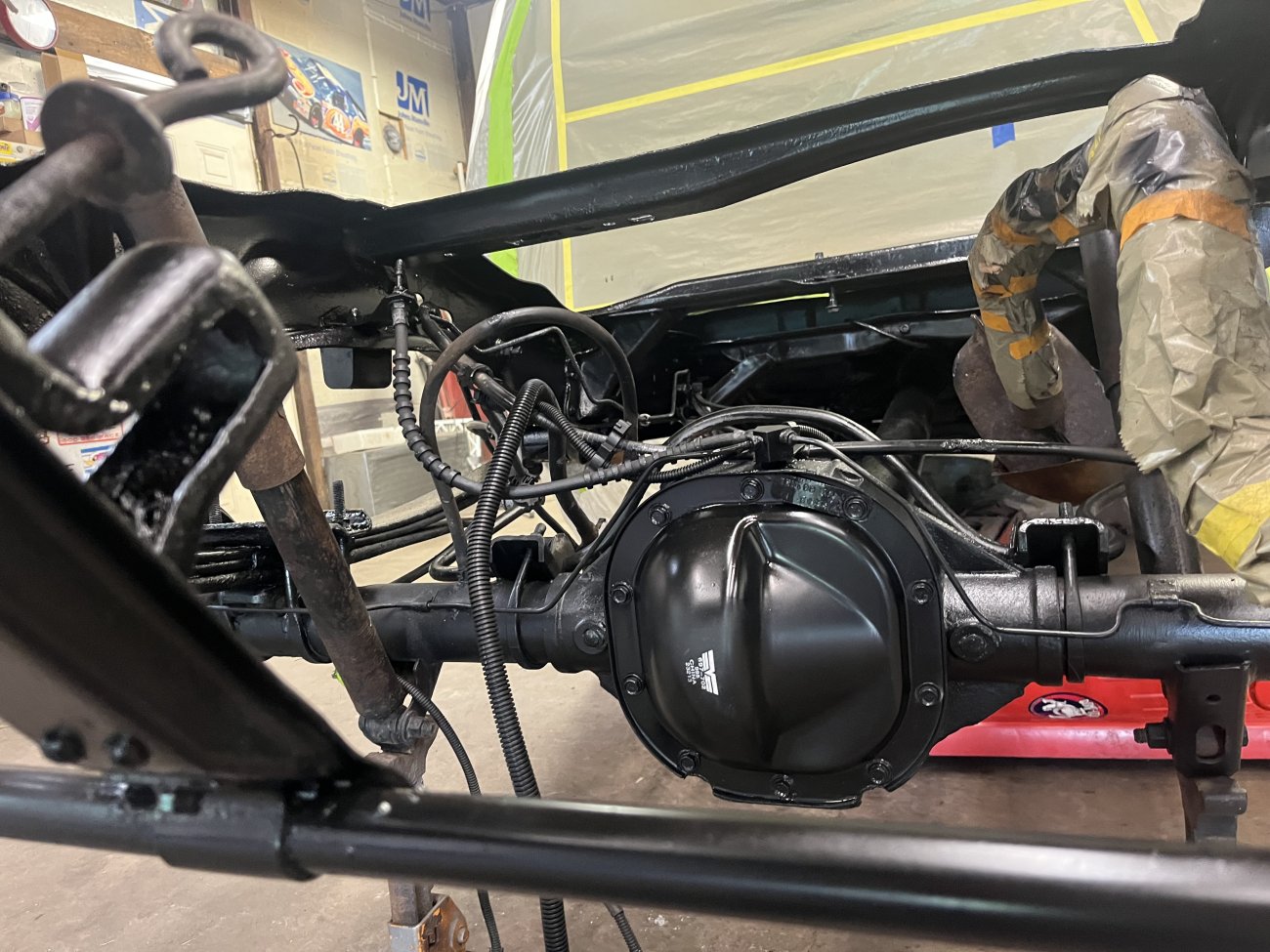 The 94 Gets some needed body work and rust removal