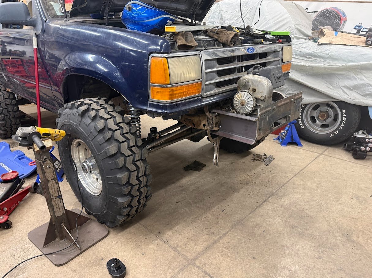 Ultra cheap offroad race Explorer turned rock crawler