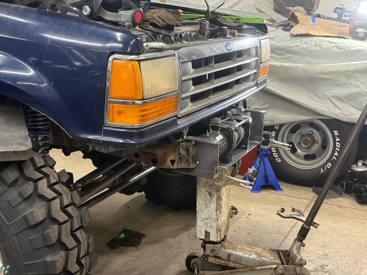 Ultra cheap offroad race Explorer turned rock crawler