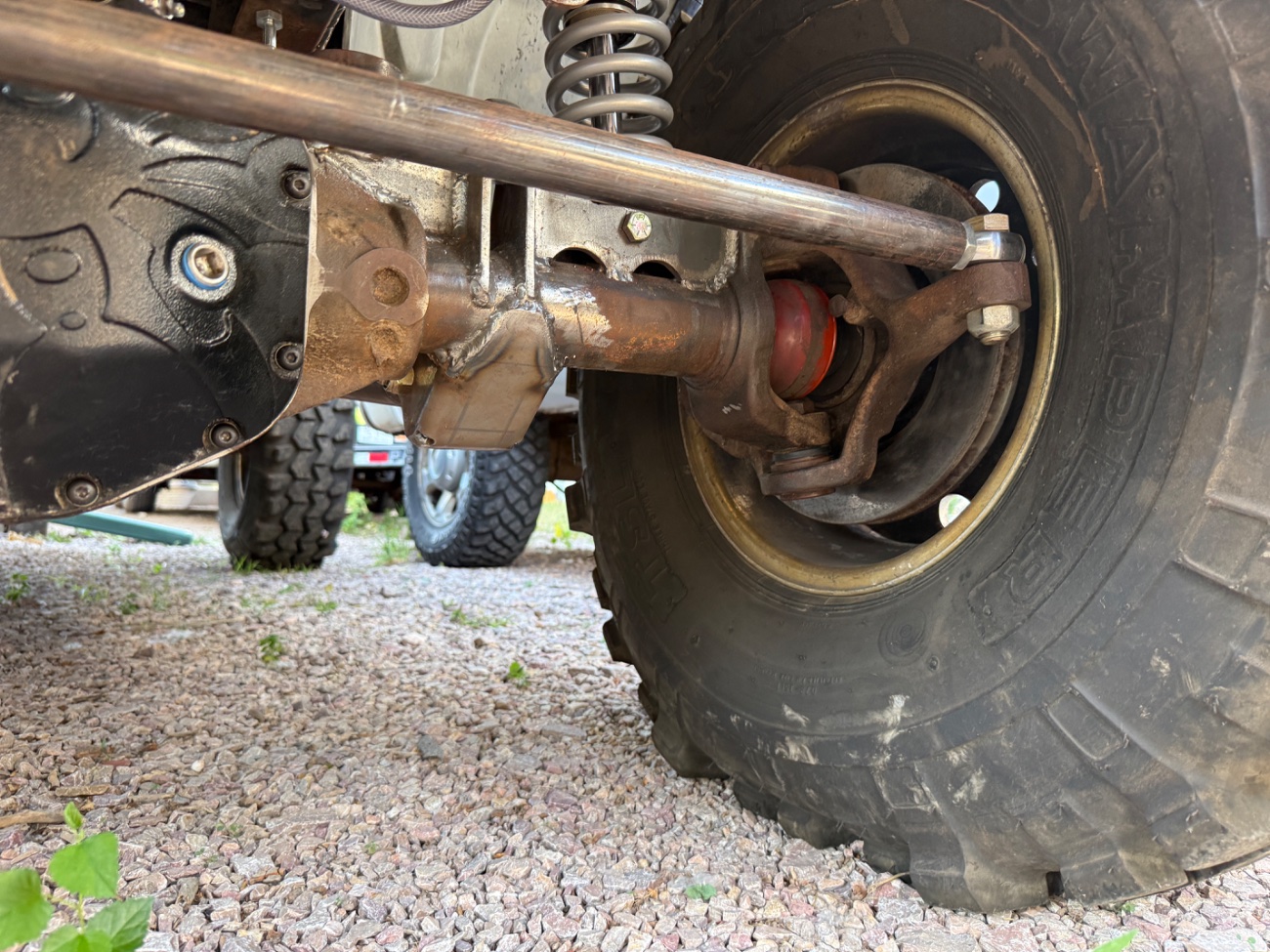 Ultra cheap offroad race Explorer turned rock crawler