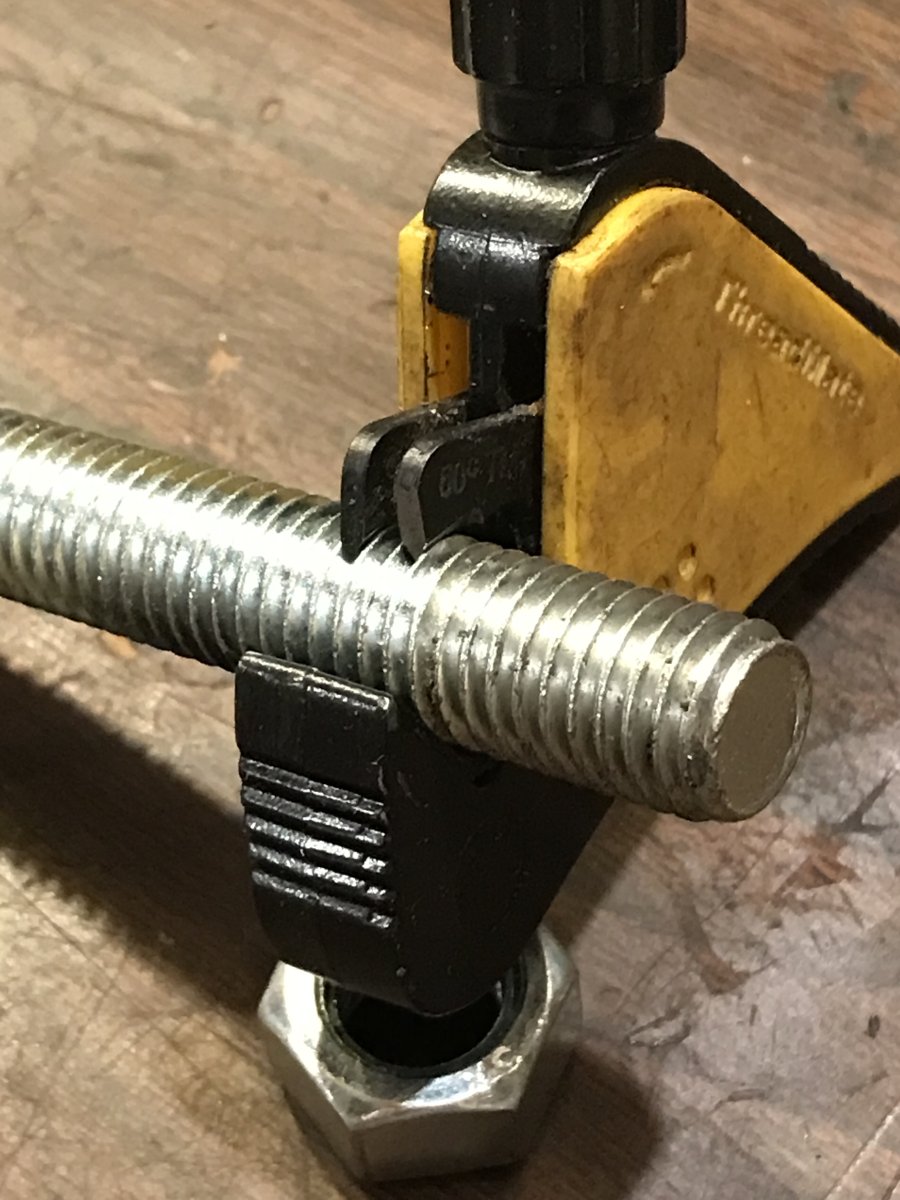 Re-tap vs. clean threads