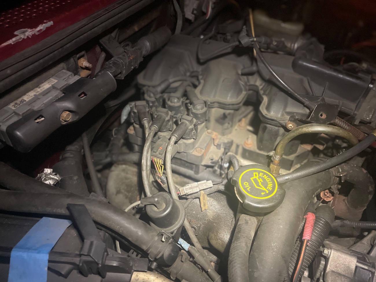 1997 ranger 4.0 where does the power for PCM relay in power distribution box come from?