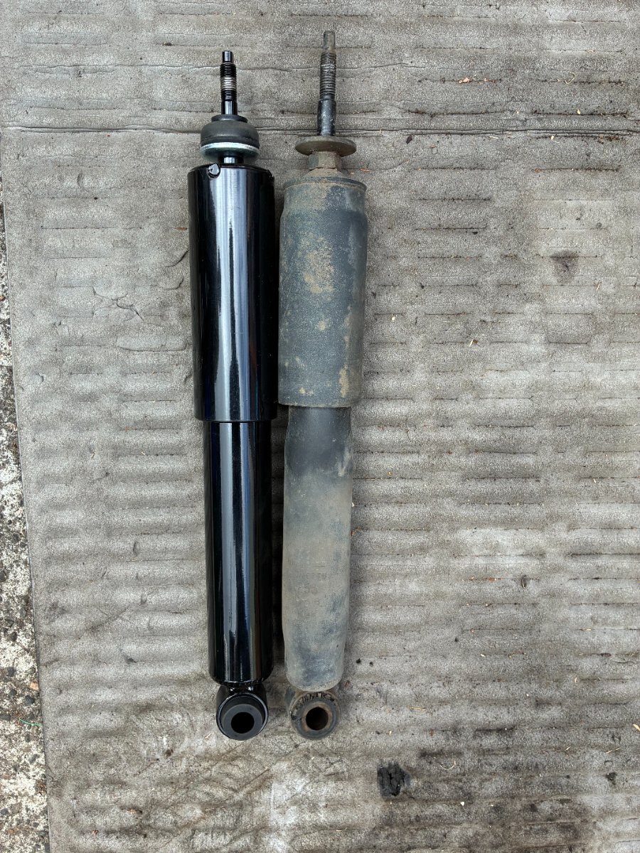 New shocks too short?