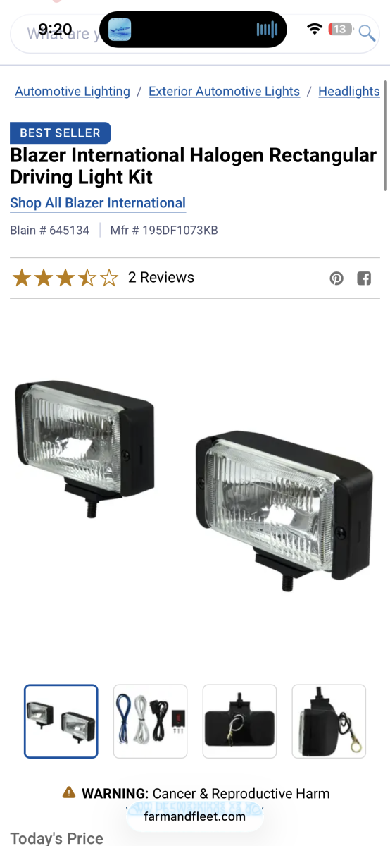 Auxiliary lights