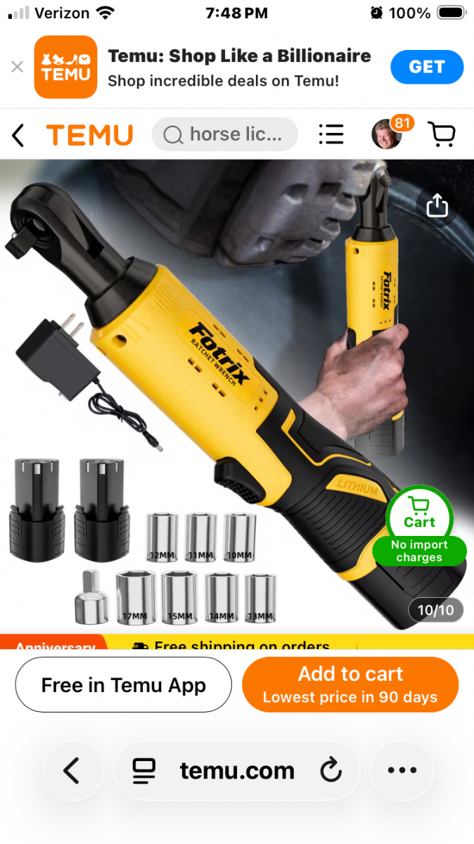 New tools you've bought recently?