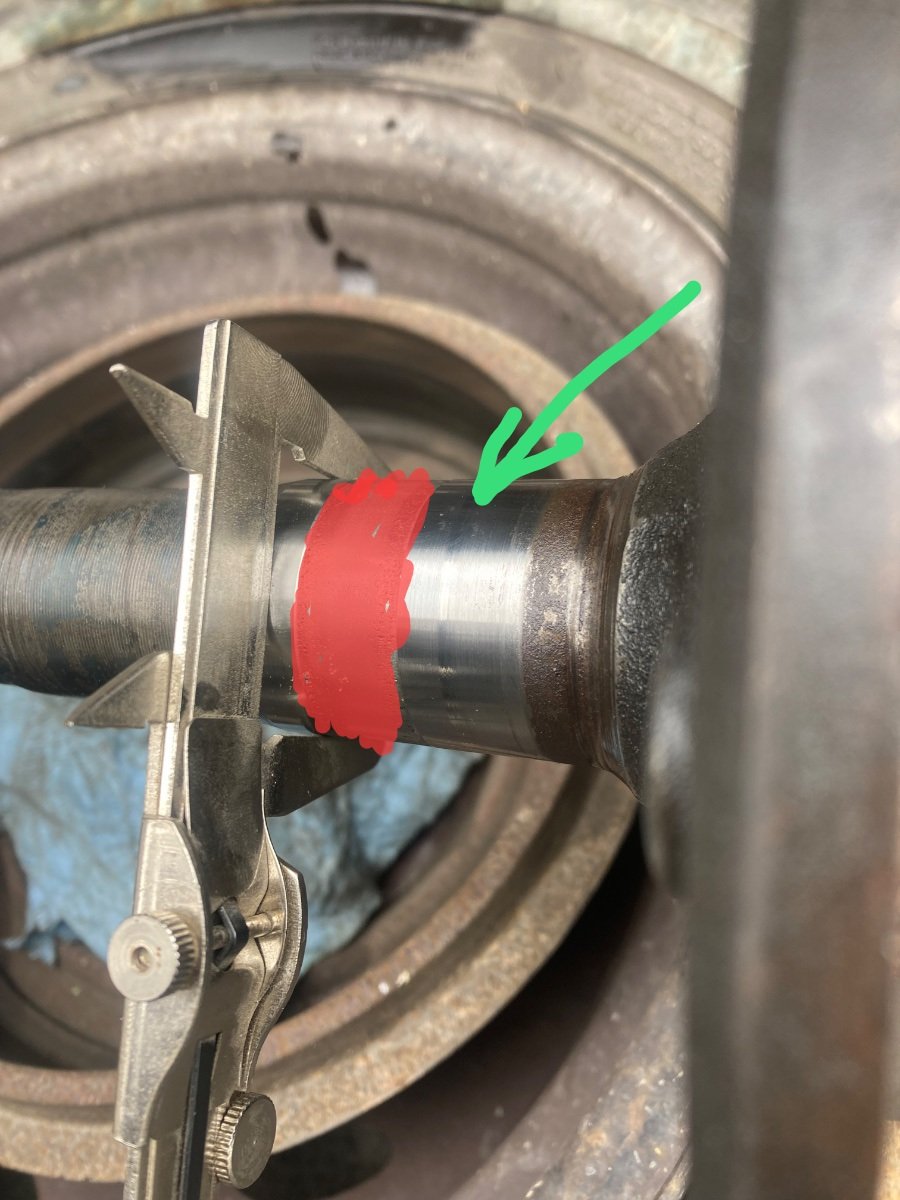 rear axle bearing/seal replacement