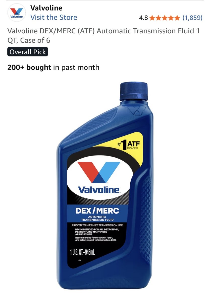 Transmission, Tcase, and Power Steering Fluid?