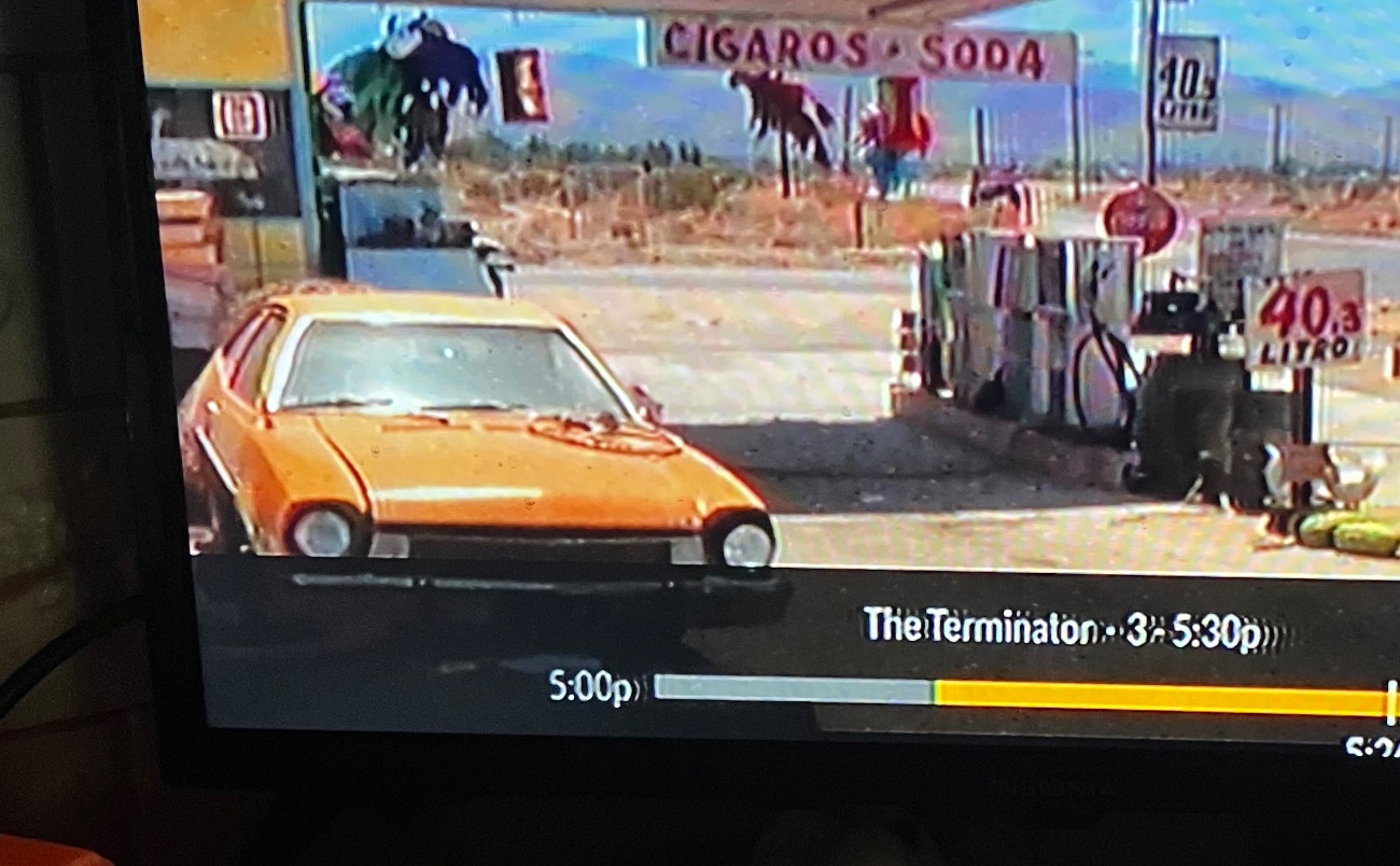 Orange 1977 Pinto