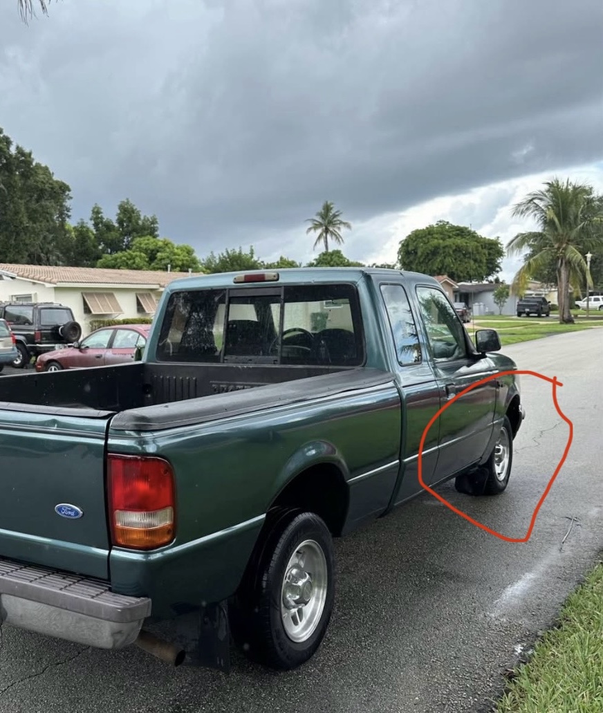 Any idea what’s causing this wheel offset?