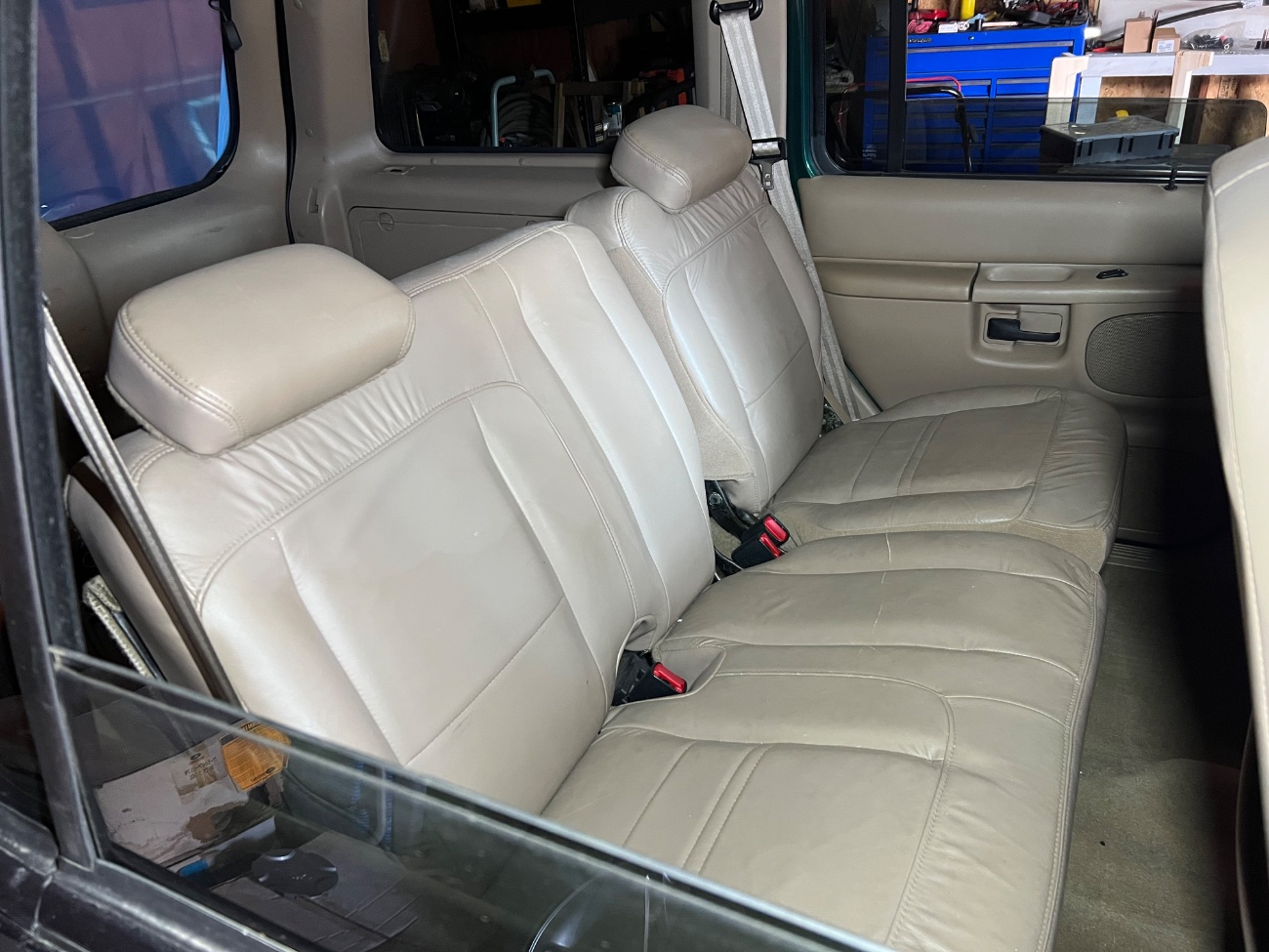 FREE!! Mountaineer Rear Leather Seats Tan