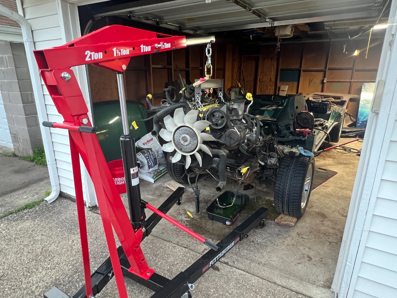 My new project - 03 Ranger 5.0 Swap
