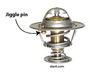 Drilling into thermostat