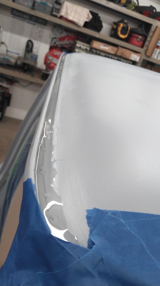 Roof leak