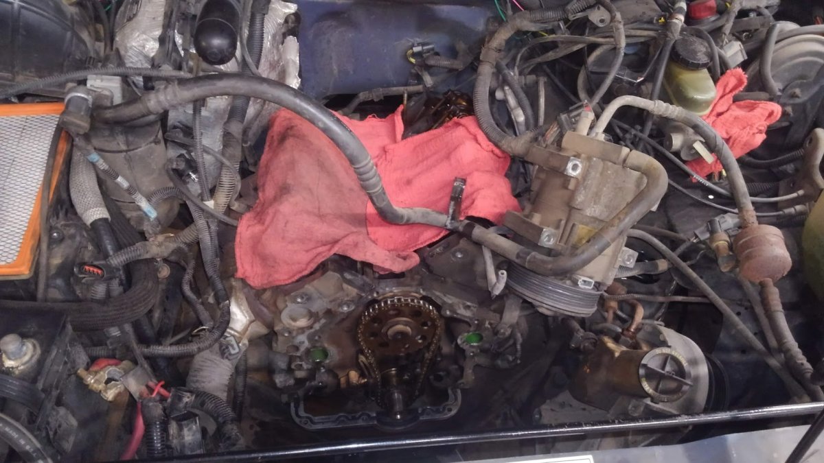 Timing cover potential for ruining Oil pan gasket