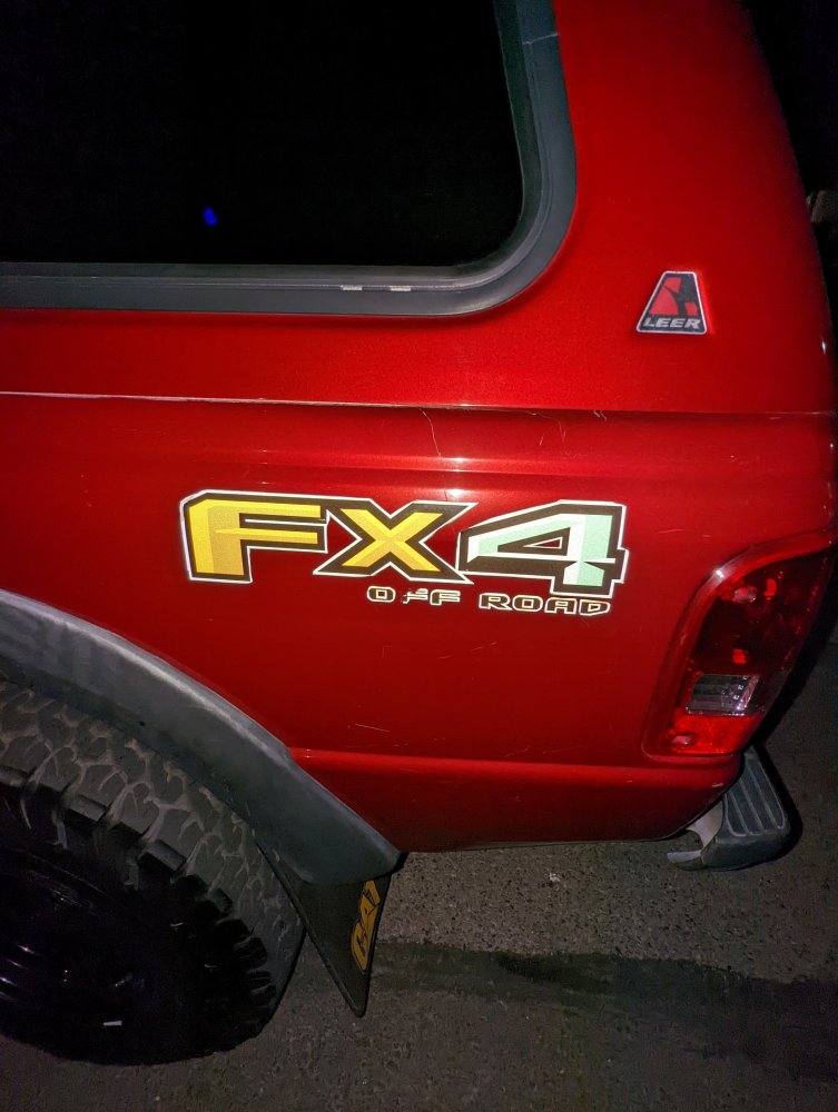 Are these FX4 decals original? | The Ranger Station