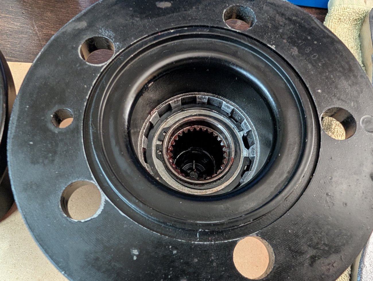 Manual hub swap question