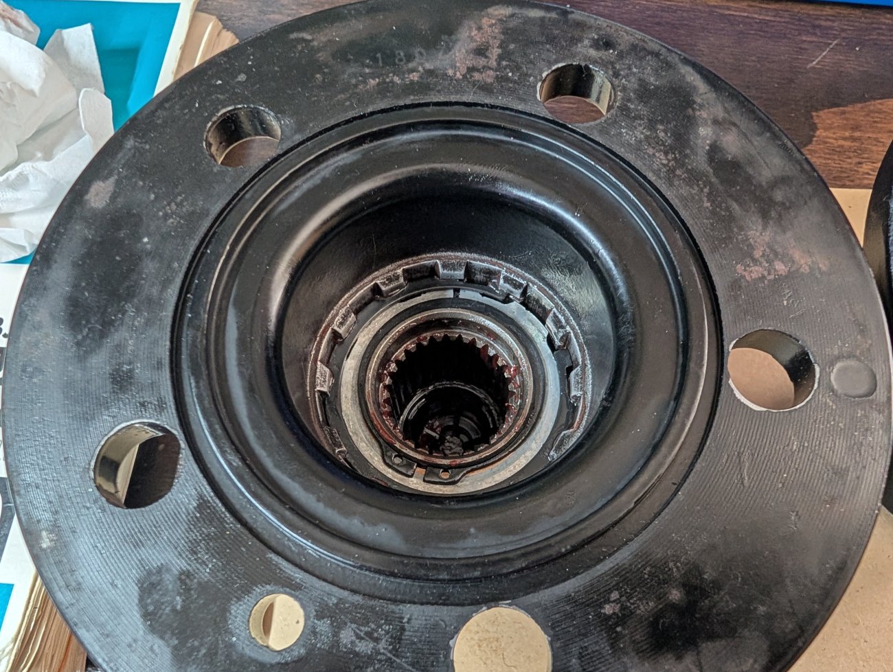 Manual hub swap question