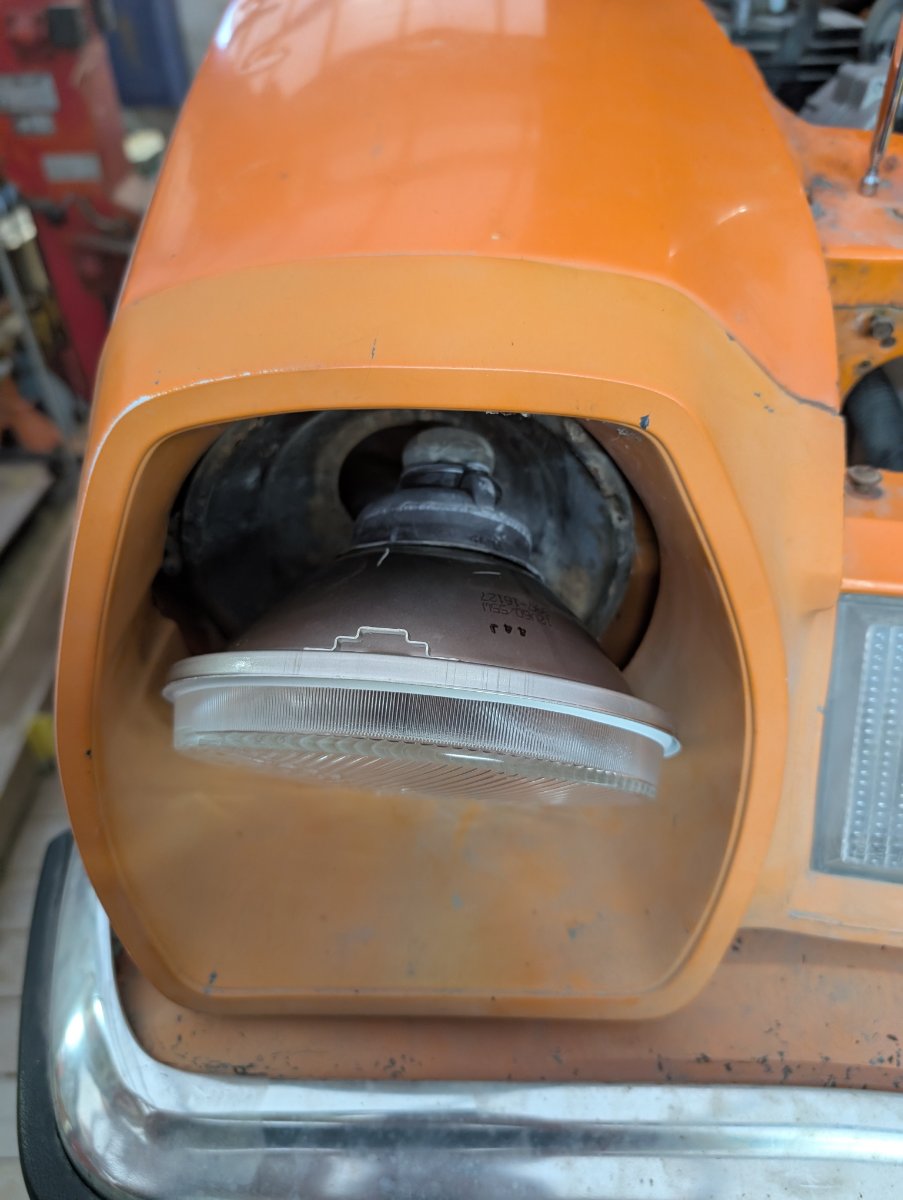 Orange 1977 Pinto
