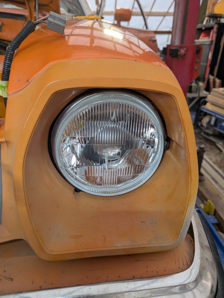 Orange 1977 Pinto