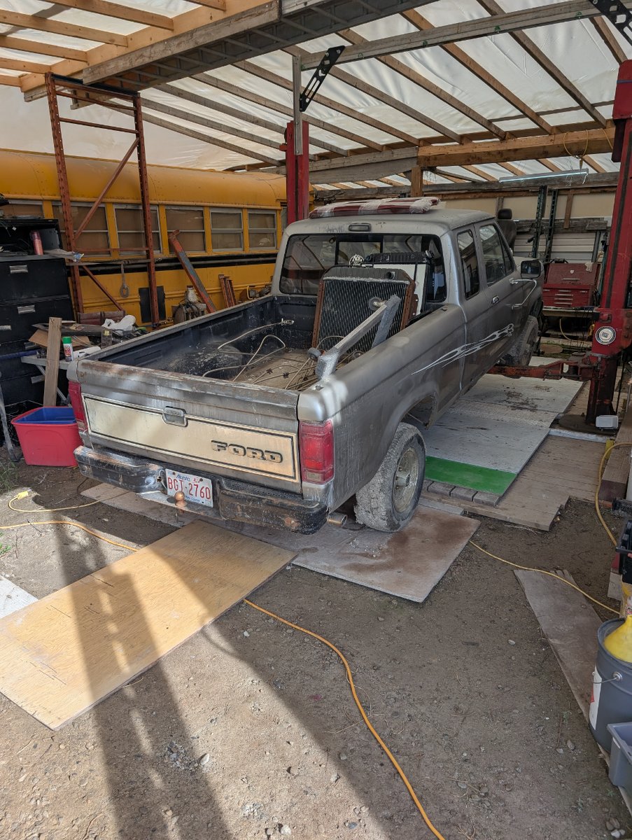 Removing parts from my 1986 Ranger SCLB