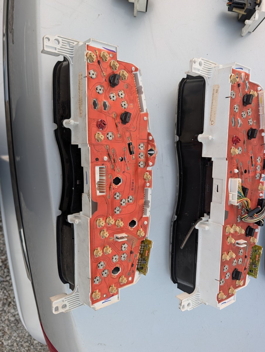 FX4 Level II style Silver Gauge Clusters and HVAC controls