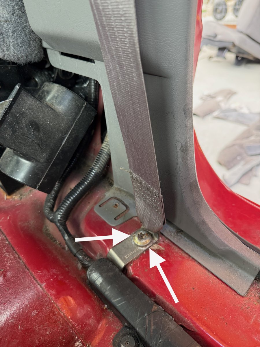 1998 Ranger XLT Carpet Position