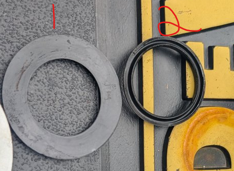 Spindle shaft seal part numbers