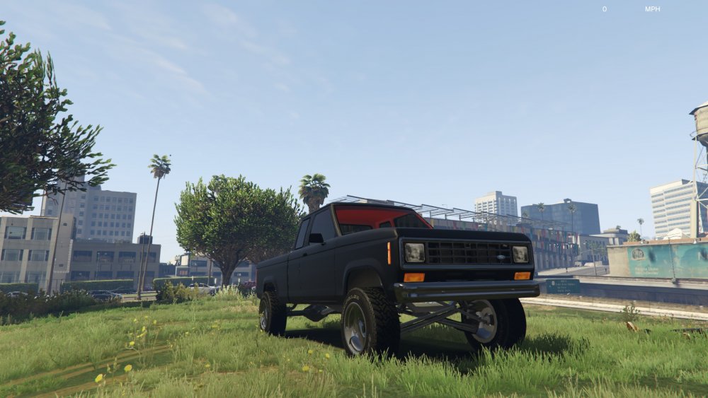 3d modeling 88' ranger 2wd Gamemodel.