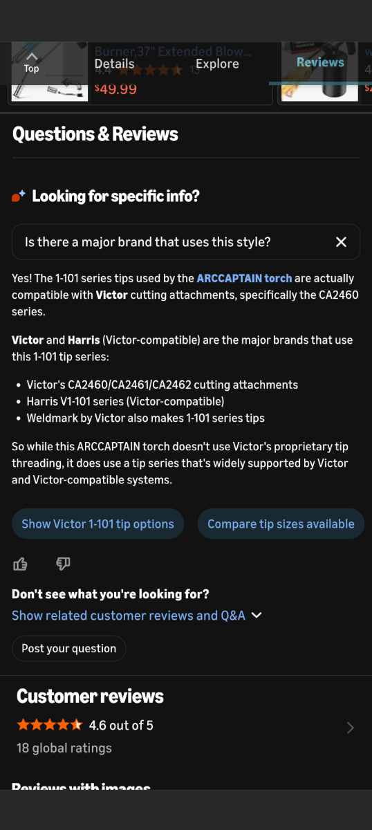 Arc Captain, RX Weld, or?