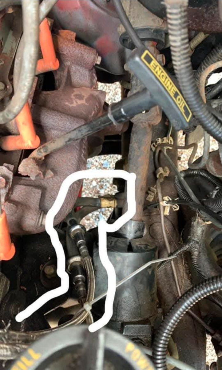 Front Fuel Leak 1993 Ranger 4.0 XLT Auto