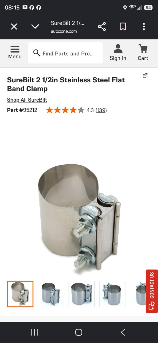 Exhaust Flange Advice