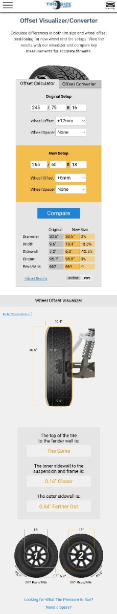 Another annoying wheel/tire discussion