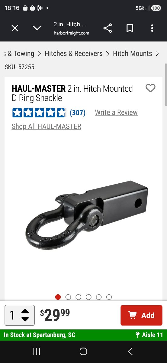 I found out that the 2002 ford ranger fx4 off road came with a rear tow hook