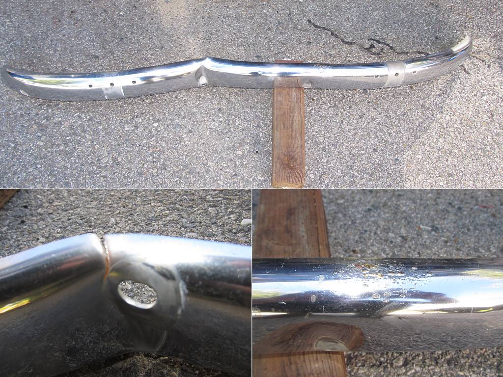 Crashed 1964 VW Bug rear bumper (is it worth anything?)