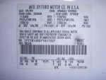 2000 ranger 4 liter 6 cylinder door axle tag.jpg