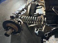 Dana 35 front beams