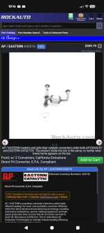 Where to find a 98 3L y-pipe