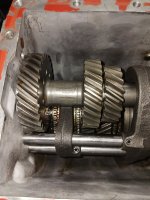 1985-87 FM145 COMPLETE REMAN 5 SPEED TRANS.