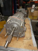 1985-87 FM145 COMPLETE REMAN 5 SPEED TRANS.