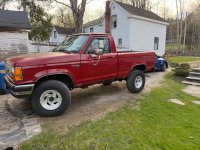 Ranger with a 2.9 L bogging down