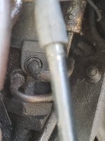 2.9L Power Steering Line Question