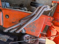 SuperCab 4x4 one-piece driveshafts and 2.3 long tube header