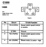 2001 blower resistor connector.png