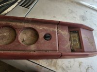 Found oem center console