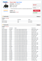 2005 Ranger Edge 3.0L - Engine Mounts