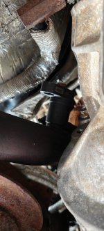 Left Upstream O2 Sensor Removal