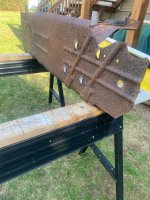 Painting gas tank skid plate