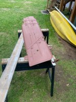 Painting gas tank skid plate