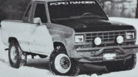 1987 Bronco ii Motor Trend Magazine Concept Vehicle, what if SVO did a B2?